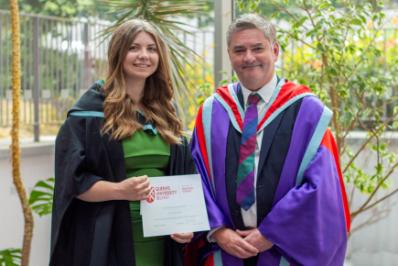Kathryn McLoughlin - Flax Development Committee Award (Best final year Research Project in areas related to Agriculture)